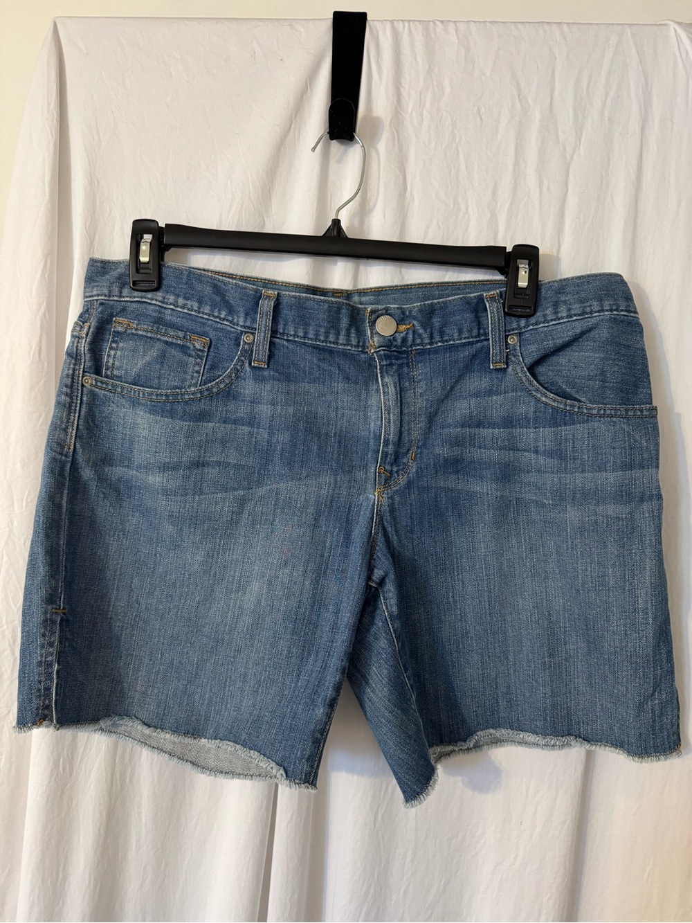 The Gap Boyfriend shorts Classic Blue Denim Women's Shorts Shirt Size 31/12